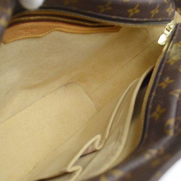Authentic Louis Vuitton Shoulder Bag Luco Monogram Used LV Handbag Vintage​​ - Picture 4 of 11